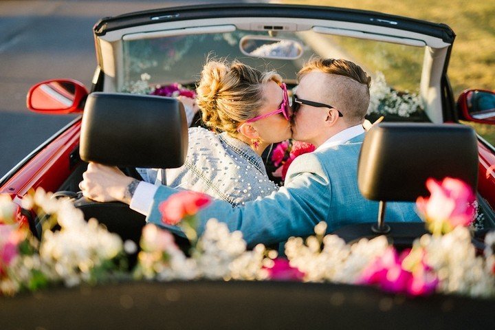 ☀️💗BOLD &amp; BRIGHT 💗☀️

Photo shoots give us a chance ot show off ALL than we can do across our brands. We love playing with color and trends when we have creative freedom! We love how this shoot incorporated graphic black and white check with re