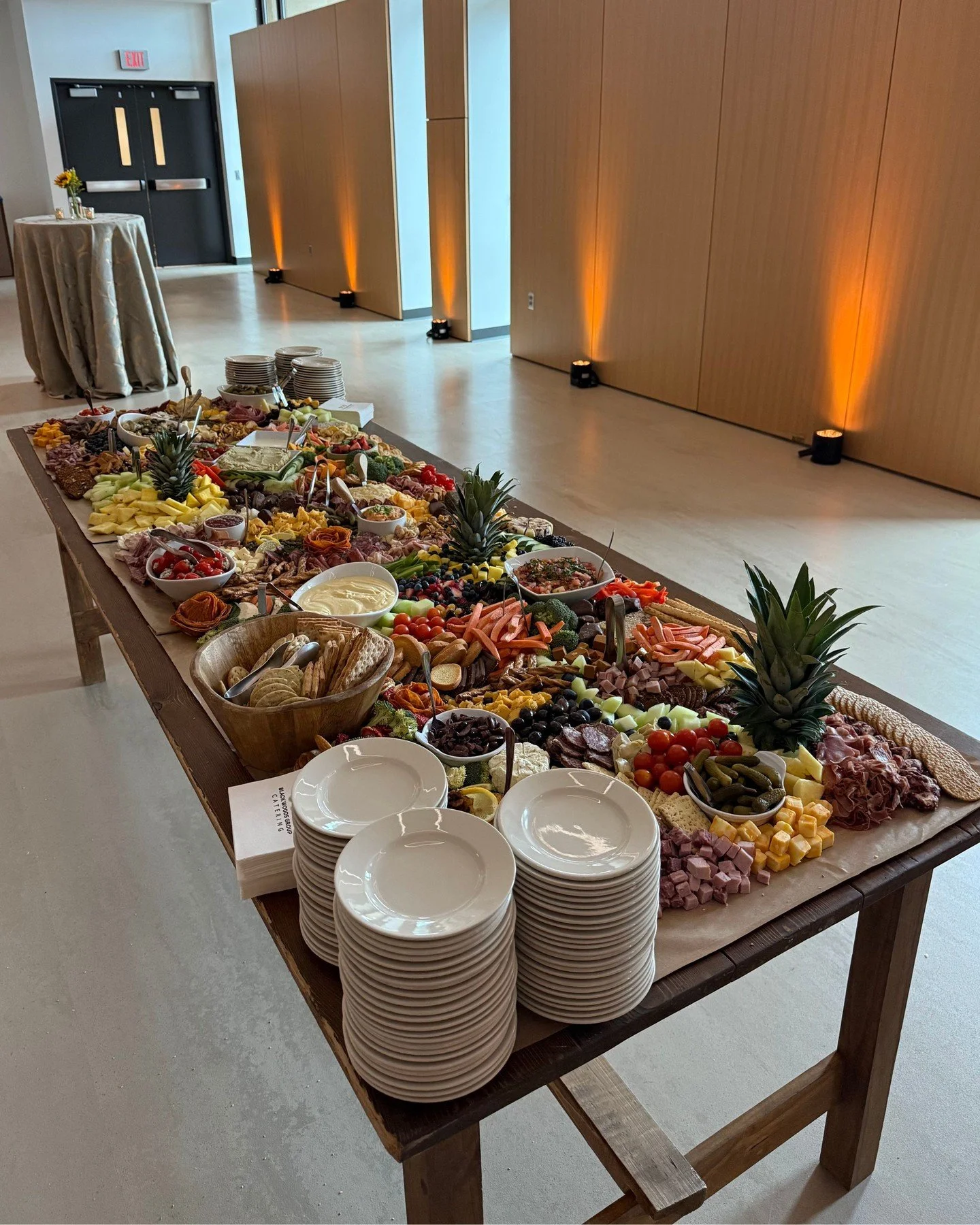 Black Woods Catering absolutely outdid themselves with this stunning spread for the UMD Chancellor&rsquo;s Inauguration. Guests absolutely loved it! 

Thank you, @bwgcatering for bringing such a fabulous (and delicious) centerpiece to the celebration