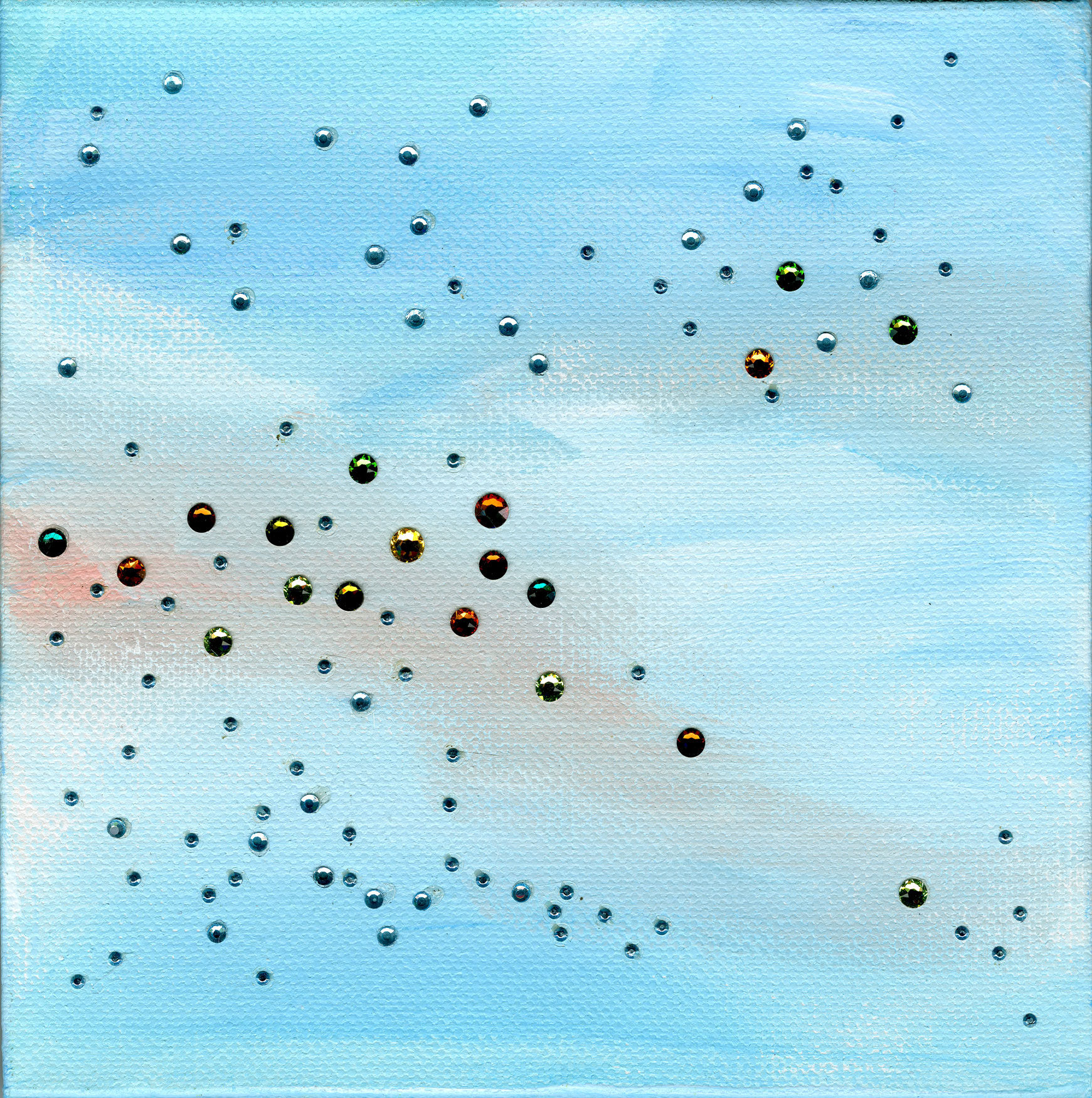 Winter Sky with gems