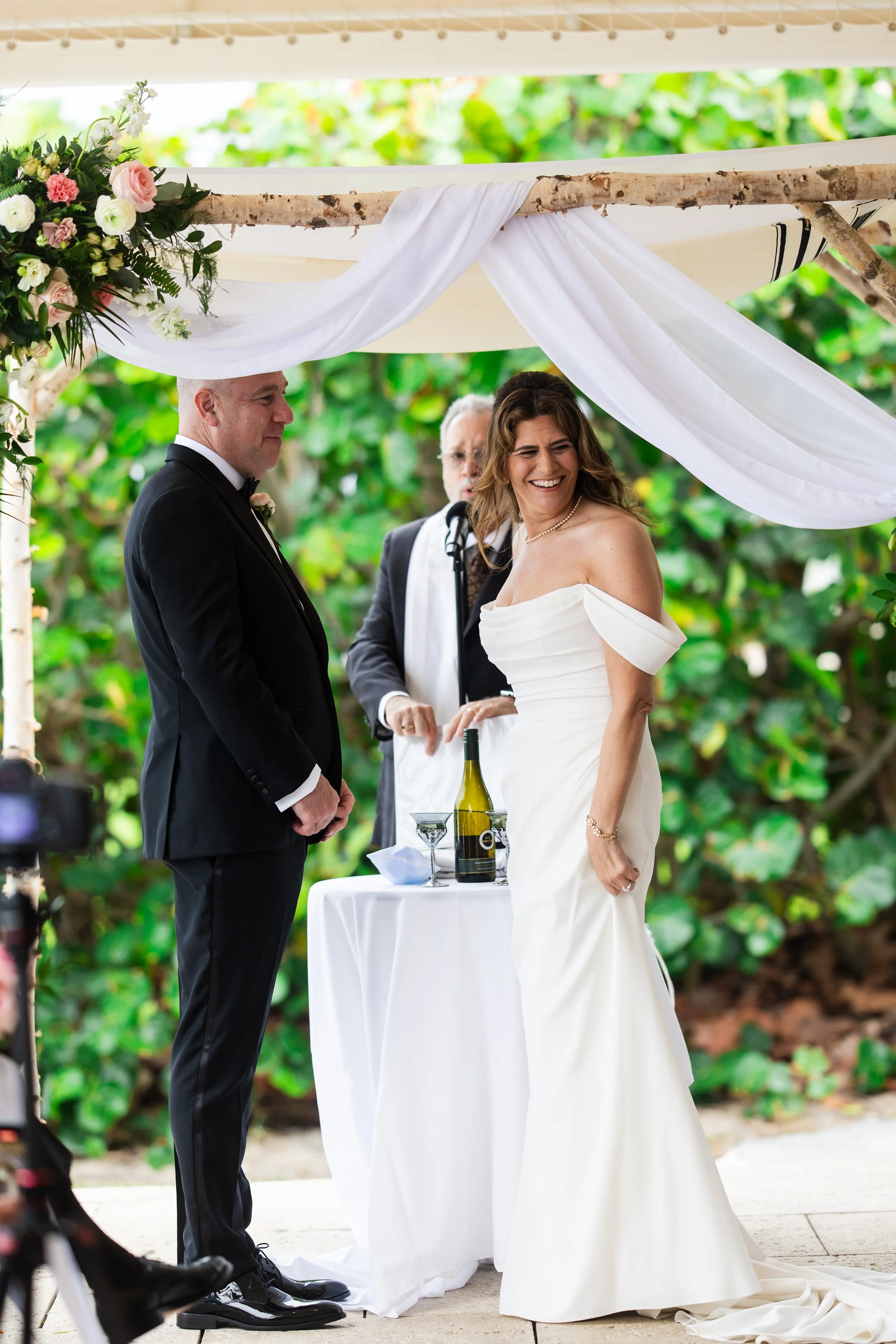 Intimate Jewish Wedding at Delray Sands Resort | Delray Beach Wedding Photography