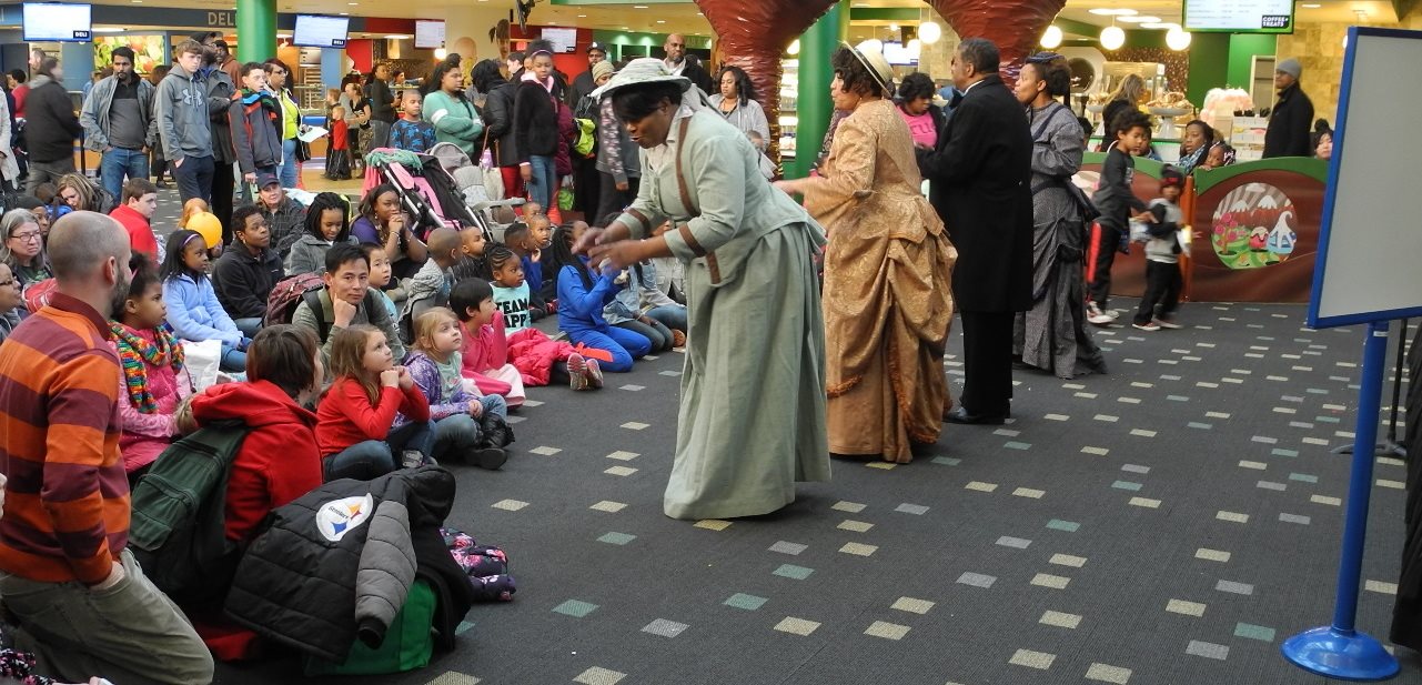  Performing for our young fans at The Children's Museum. 