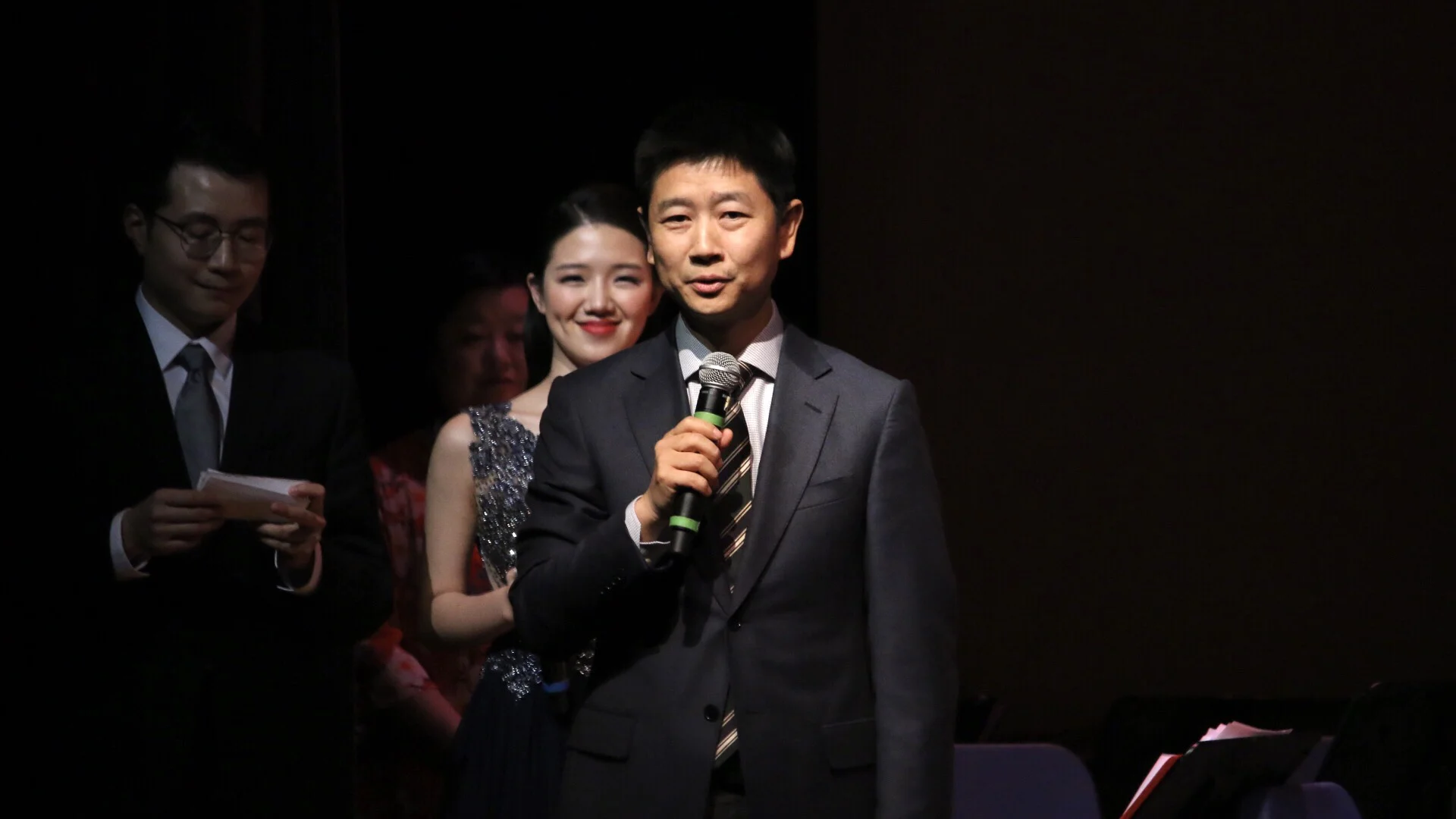 中國駐洛杉磯總領事館僑務組組長湯長安致辭