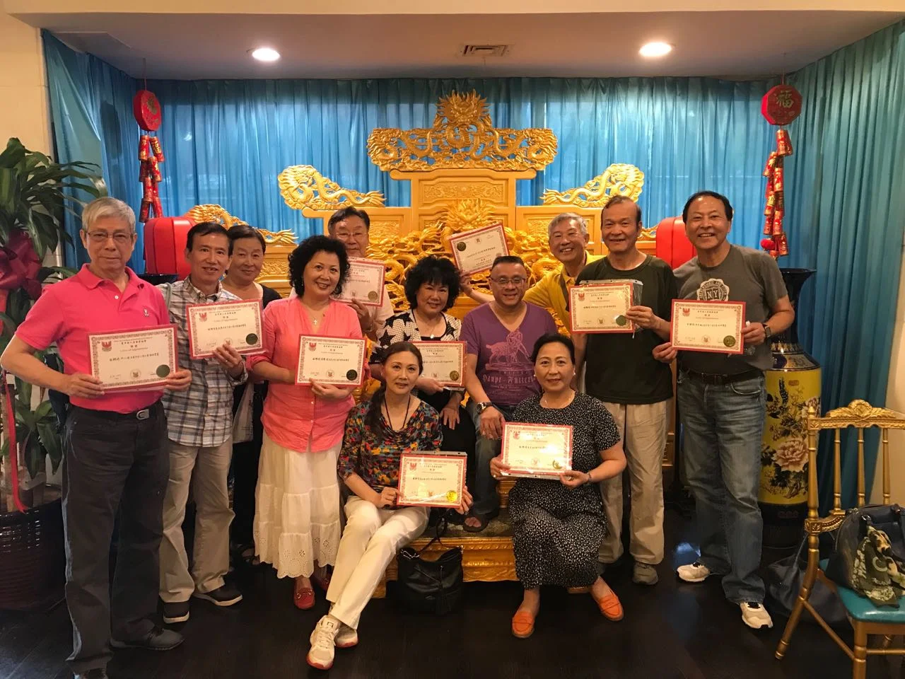 《美中华人音乐家协会》成立周年庆祝会( 纽约部分成员 2019 - 6 - 25 )