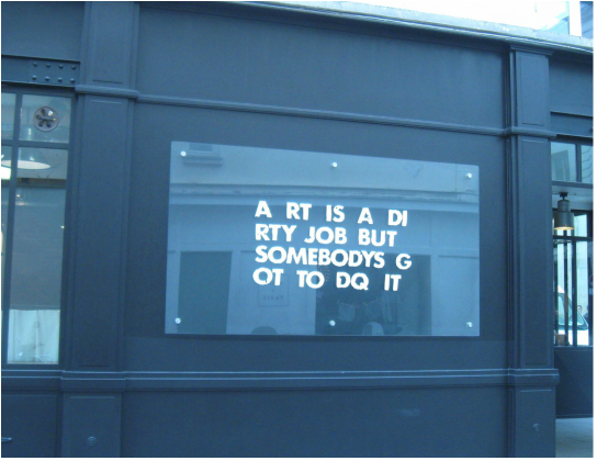 Picture taken by me, Paris, 2010