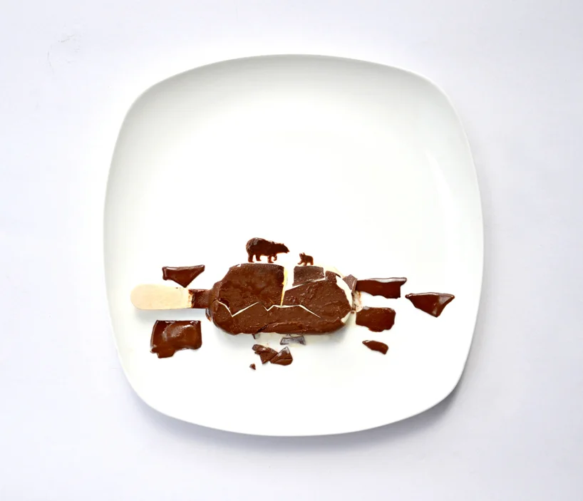 Arctic Melting by Hong Yi, who plays with her food. Over at the July 10 Daily Amazing.