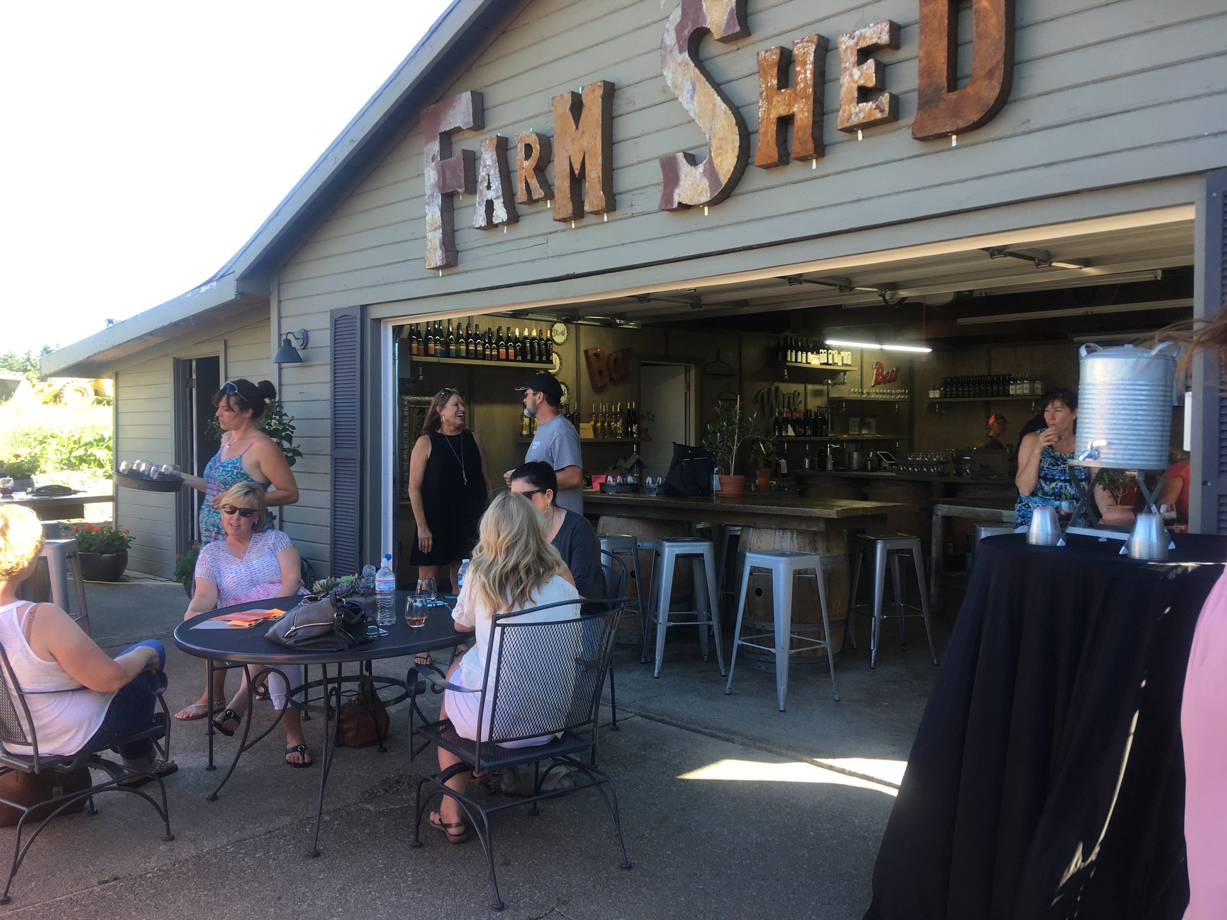 Saturday at the Food Truck Dogs event. Good to see them busy. 