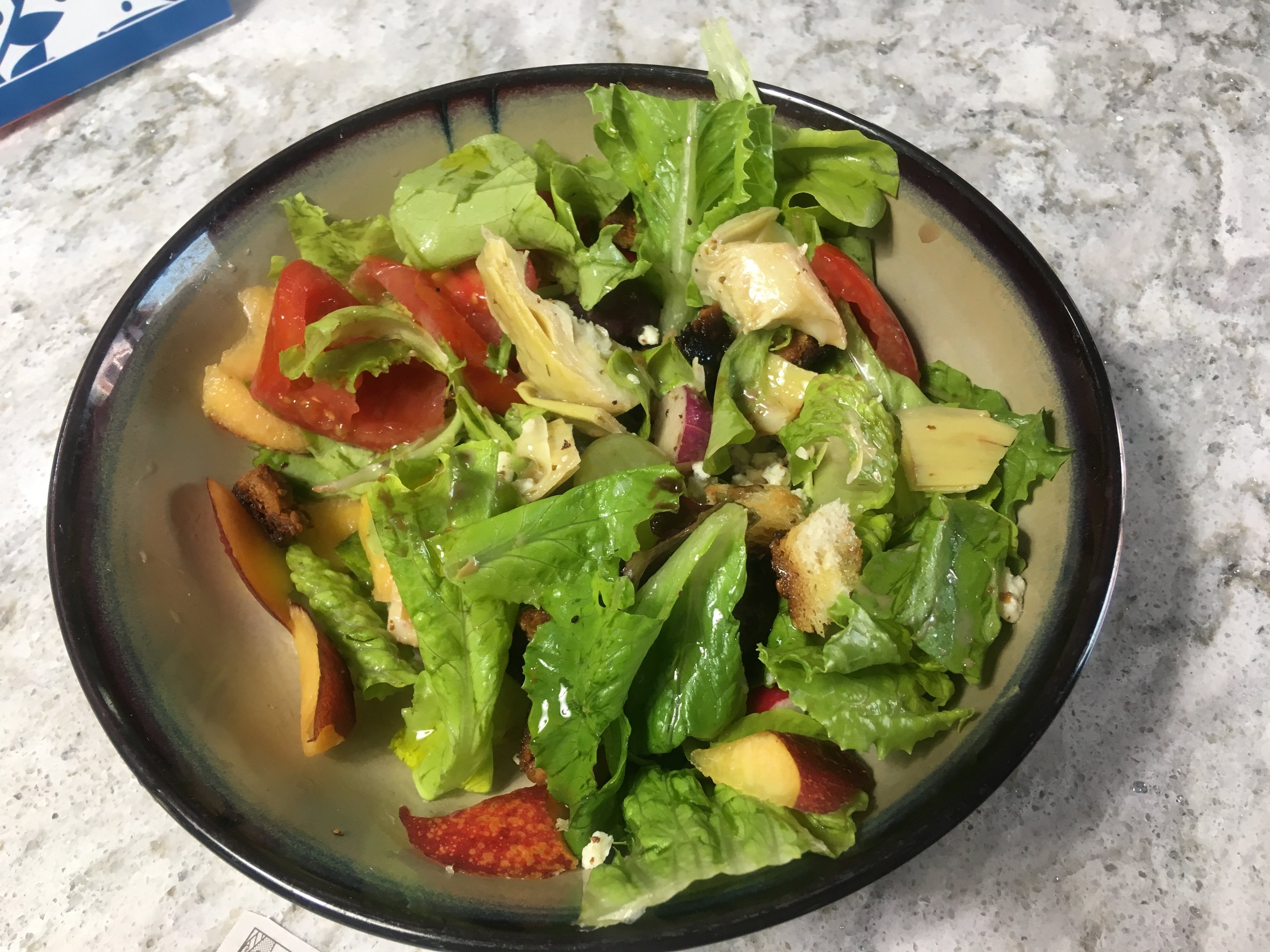 There's a homemade radish or two in there, too.