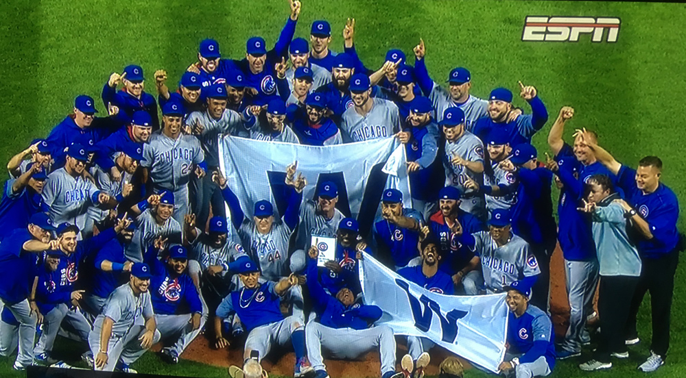 Oh yes! Cubs win! 