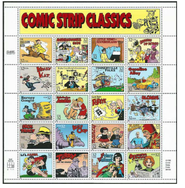 Ah! back in the good old days (1995) when postage was 32 cents. A bargain then (and a pretty good deal now, too, I really believe. I am a post office/snail mail fan)