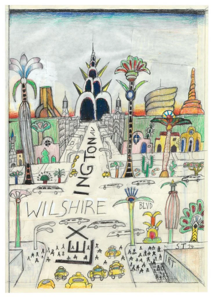 “In Wilshire & Lex, the boulevards of Los Angeles and Manhattan intersect. Here the planet is shrunk not by local chauvinism but by the corrupting influence of New York money and Hollywood dreams. Ultimately, Steinberg regarded citizens of the twentieth century as ‘victims of an immense prank, which has lasted perhaps since the year of my birth, 1914.’