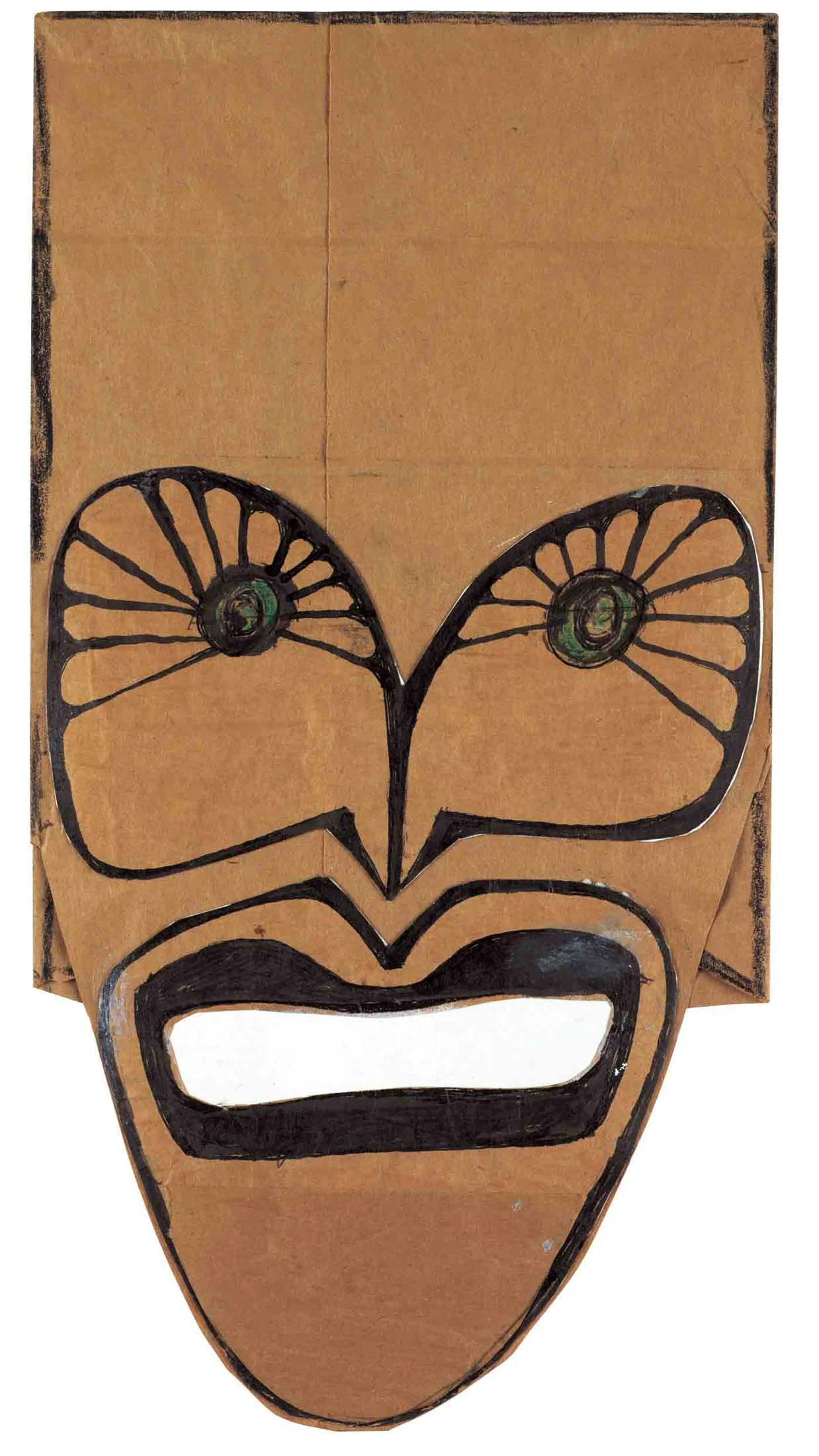 crayon and pencil on paper bag.jpg