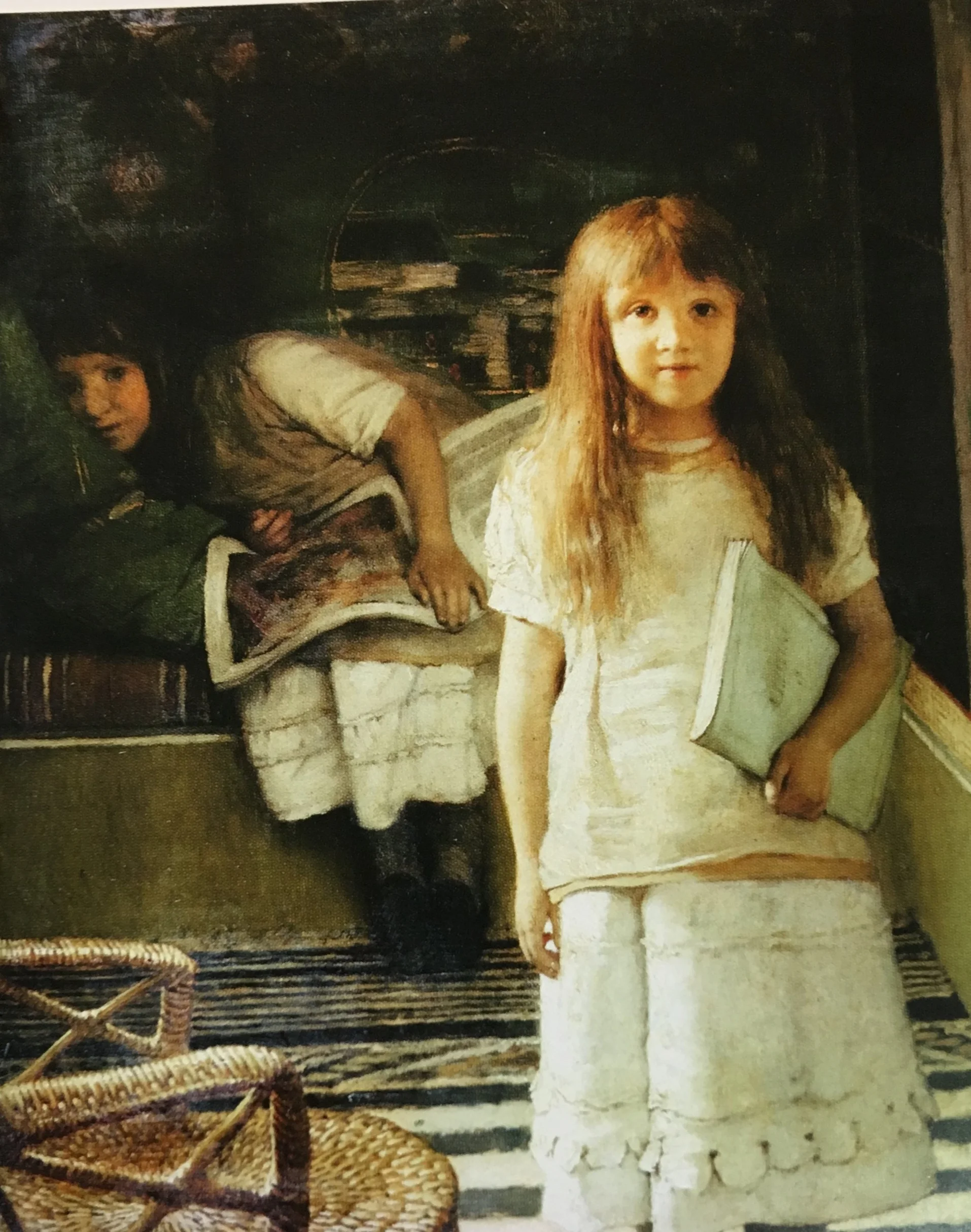 Sir Lawrence Alma-Tadema, This is our Corner, 1873, from Women Who Read Are Dangerous.