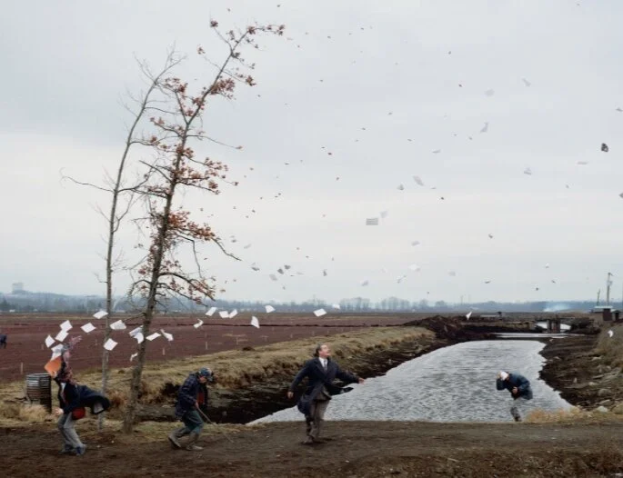 Woodcut master Hokusai