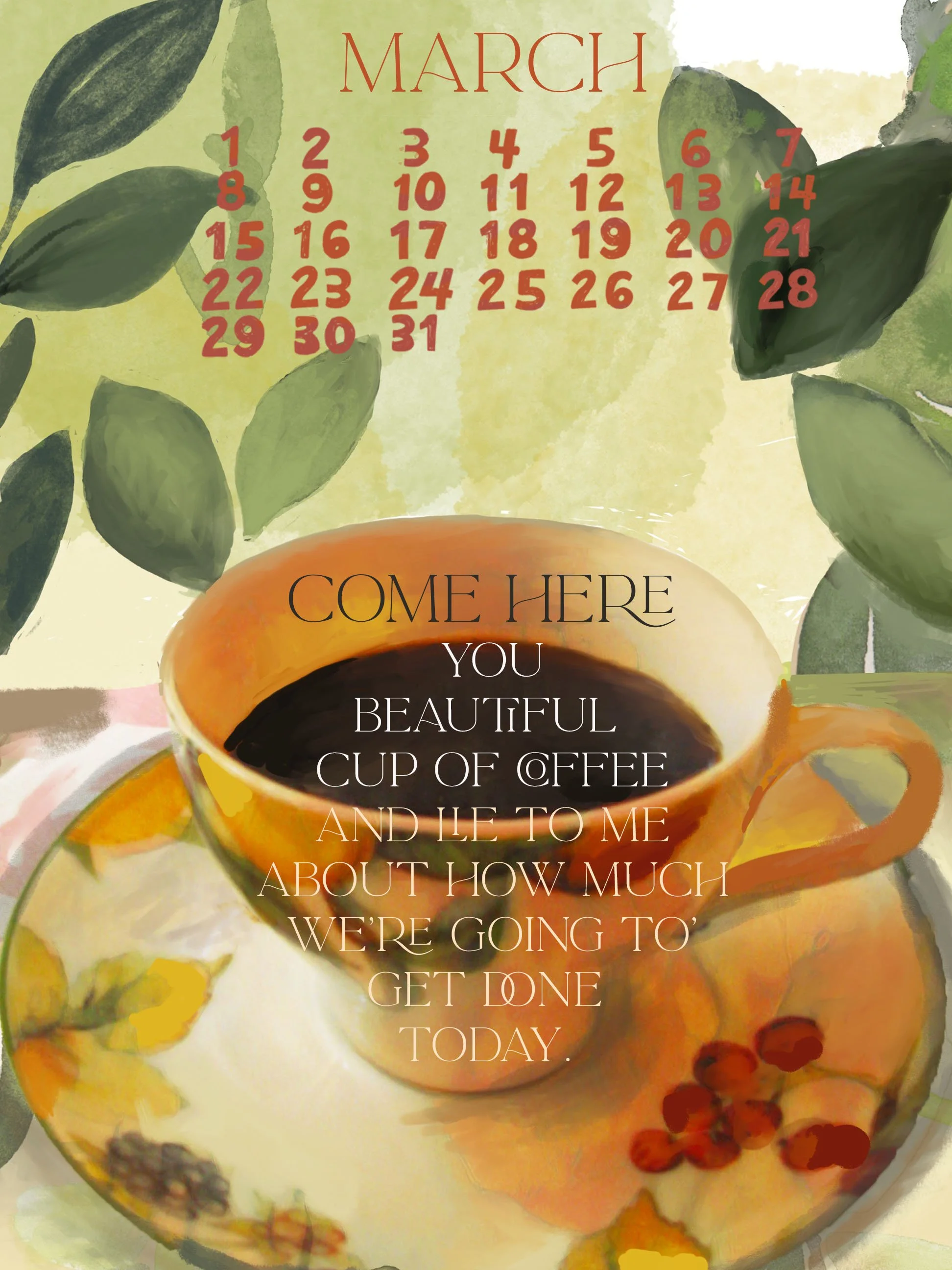 So how did it get to be March 10  already?