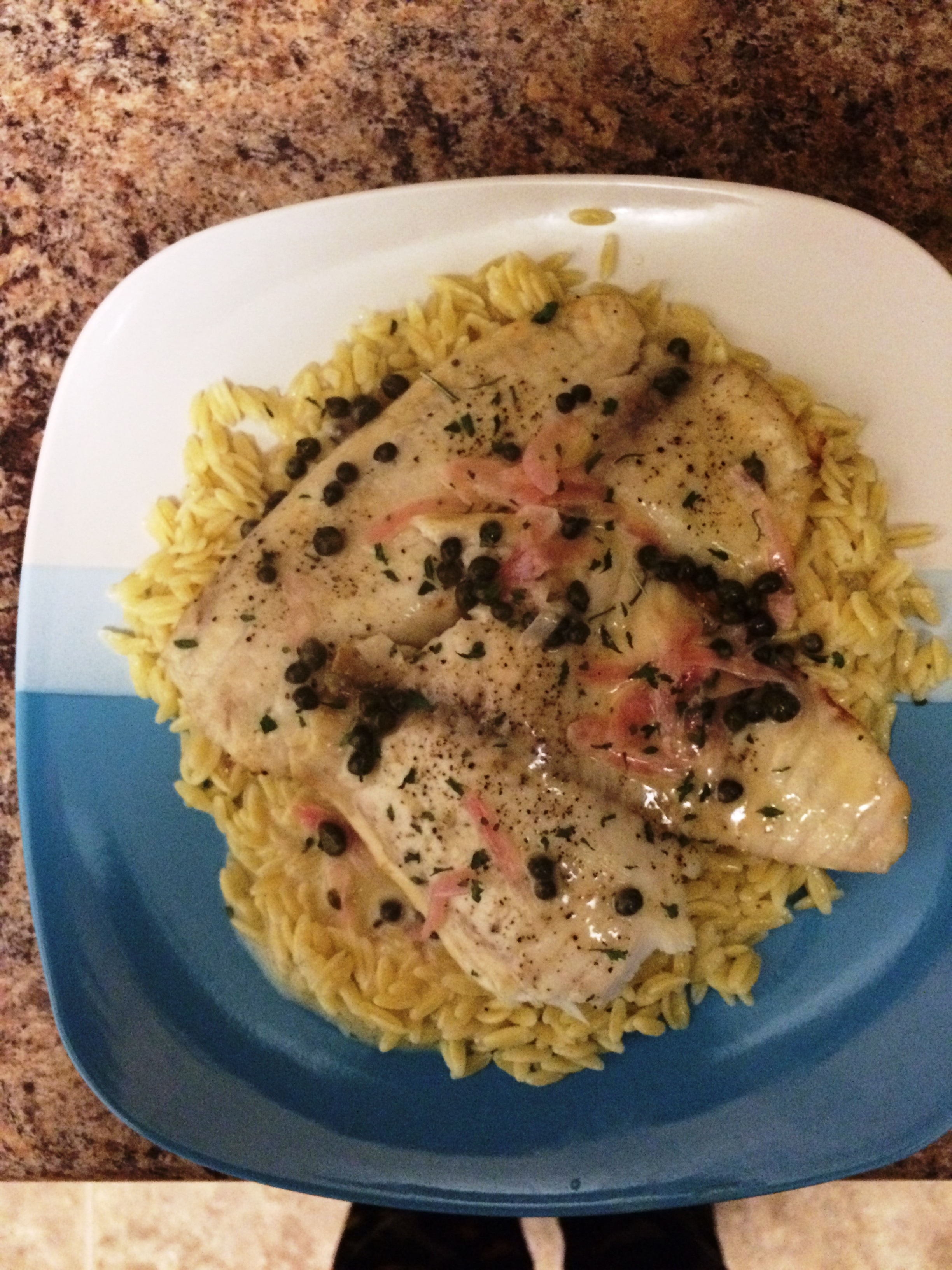 Sorry Bobby: Baked Tilapia with Lemon Butter Sauce