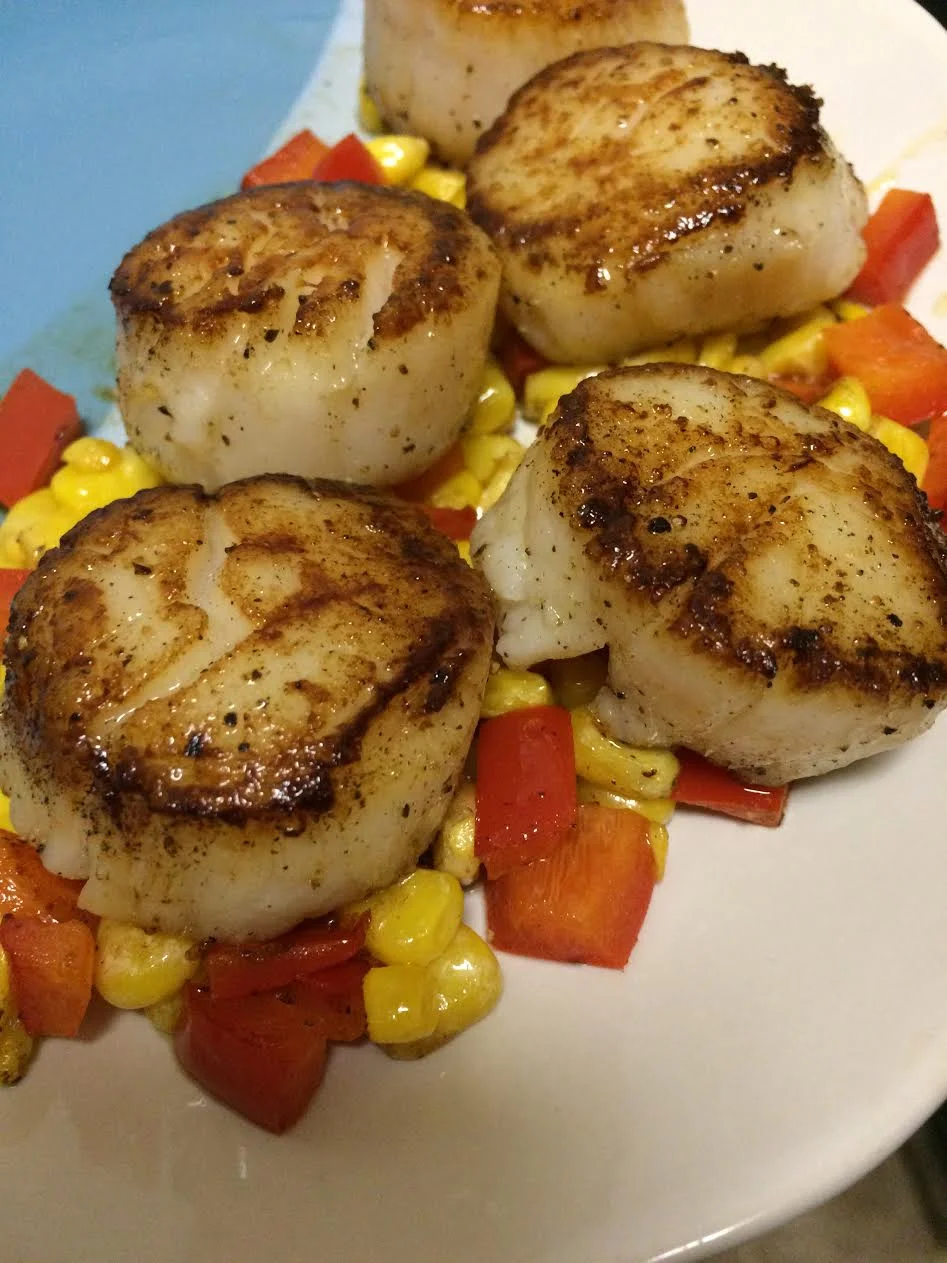 Pan Seared Scallops