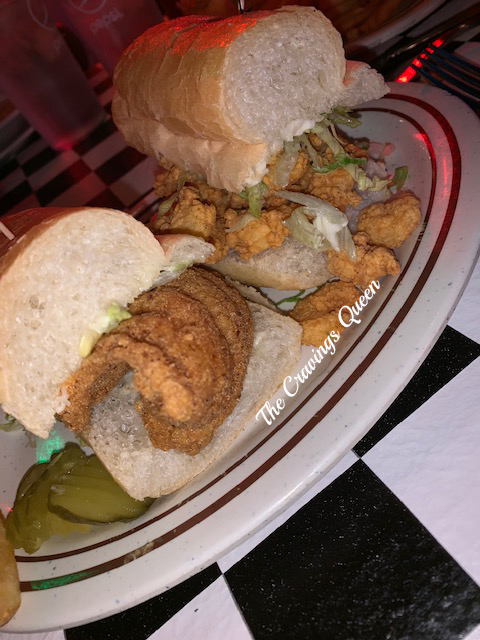 Fried Fish and Fried Shrimp Po'boys