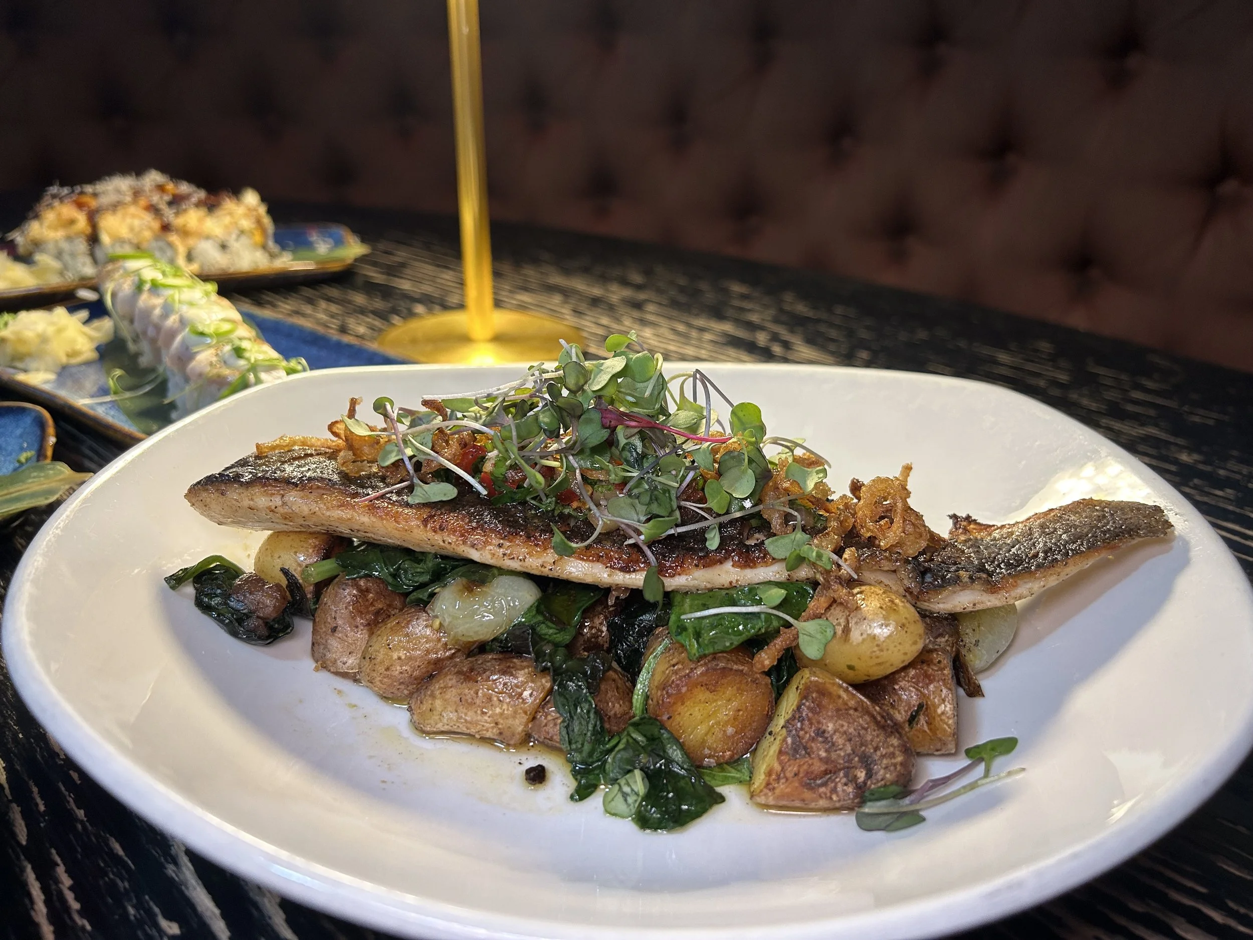 Pan-Seared Branzino