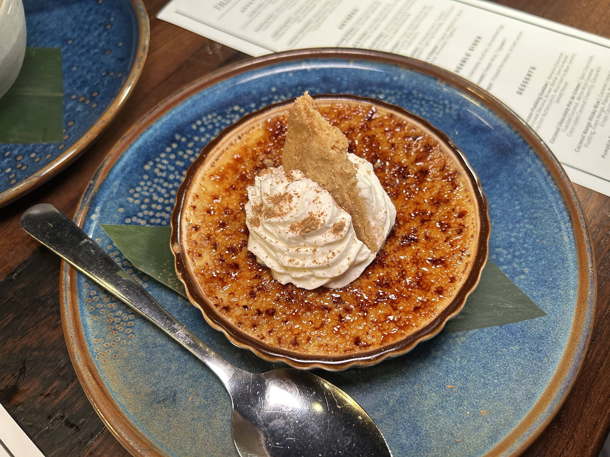 Pumpkin Spice Crème Brûlée