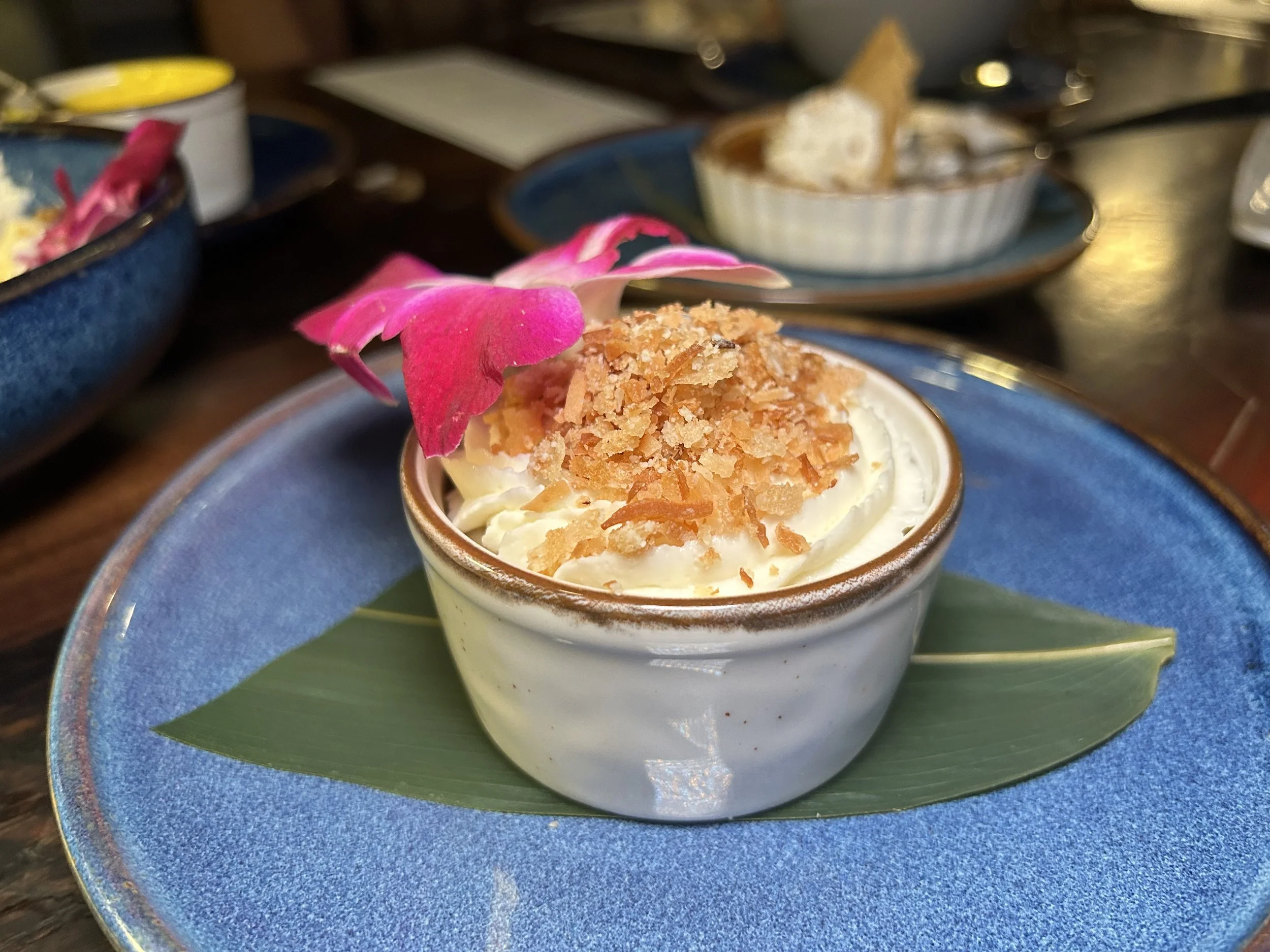Coconut Chocolate Pot de Crème 