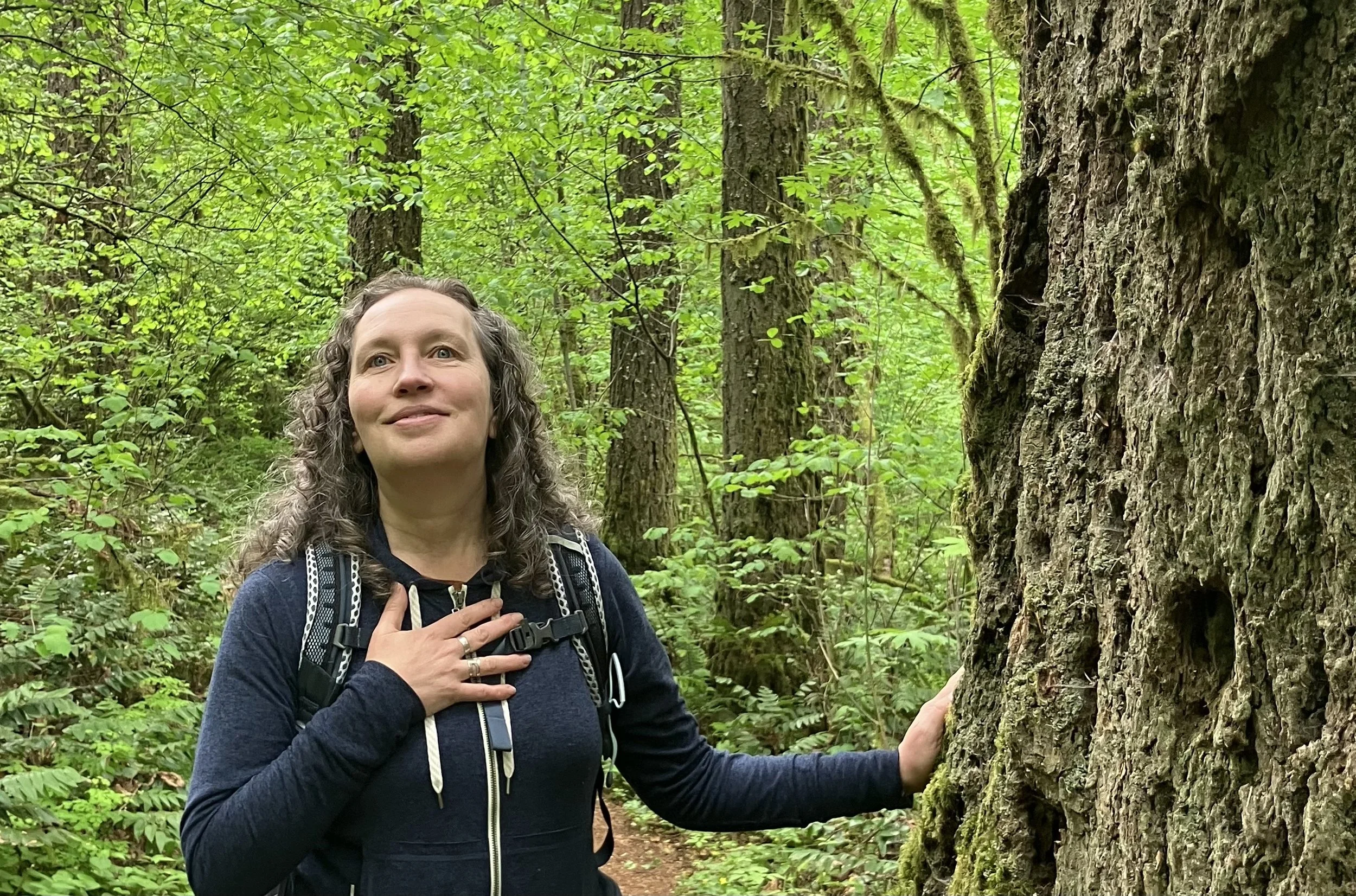 Heather Burns, Eco-Spiritual Facilitator, Burnout and Life-Design Coach, Forest Therapy Guide