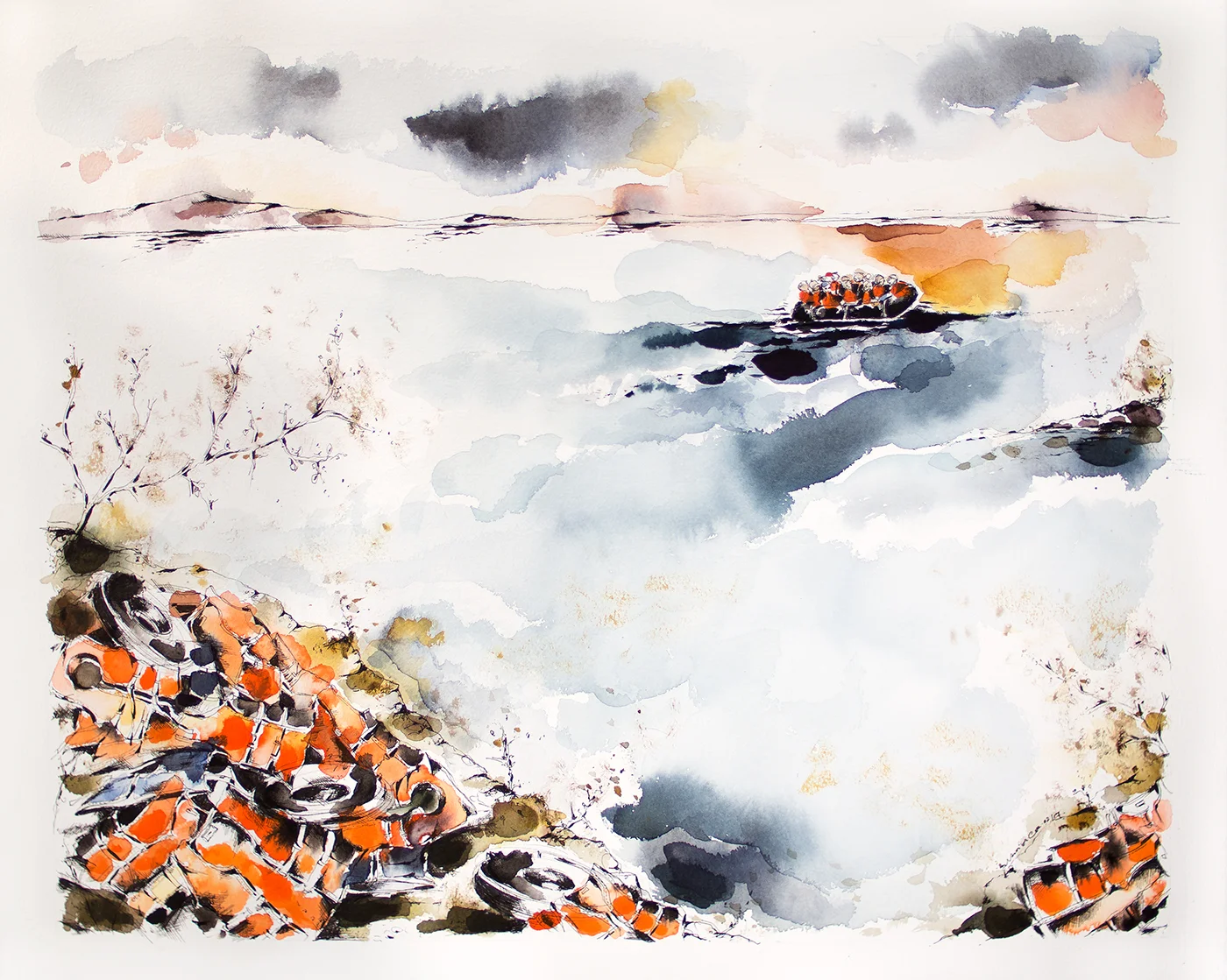 Crossing {The Mediterranean Sea}