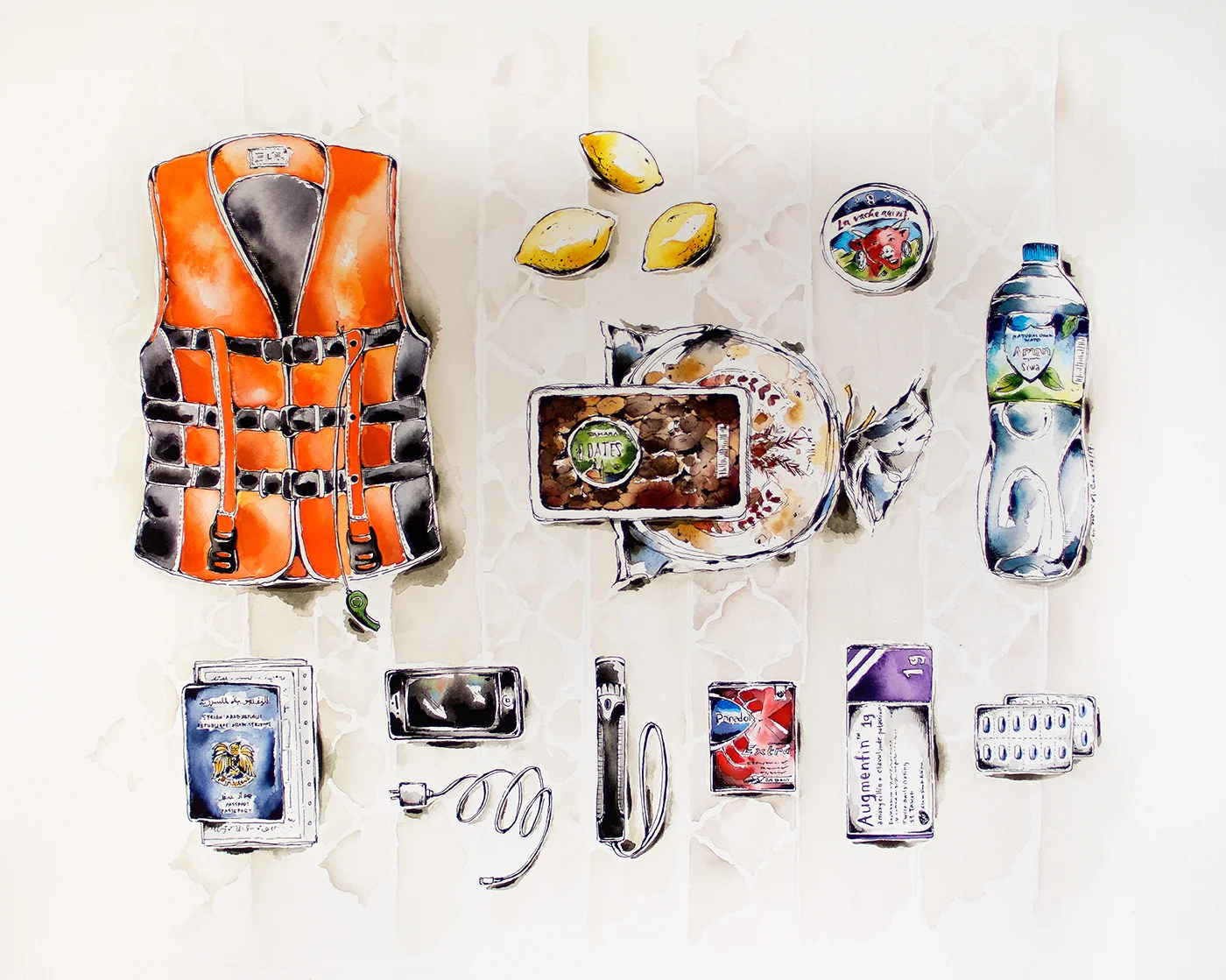 What I Carry {fleeing Syria}