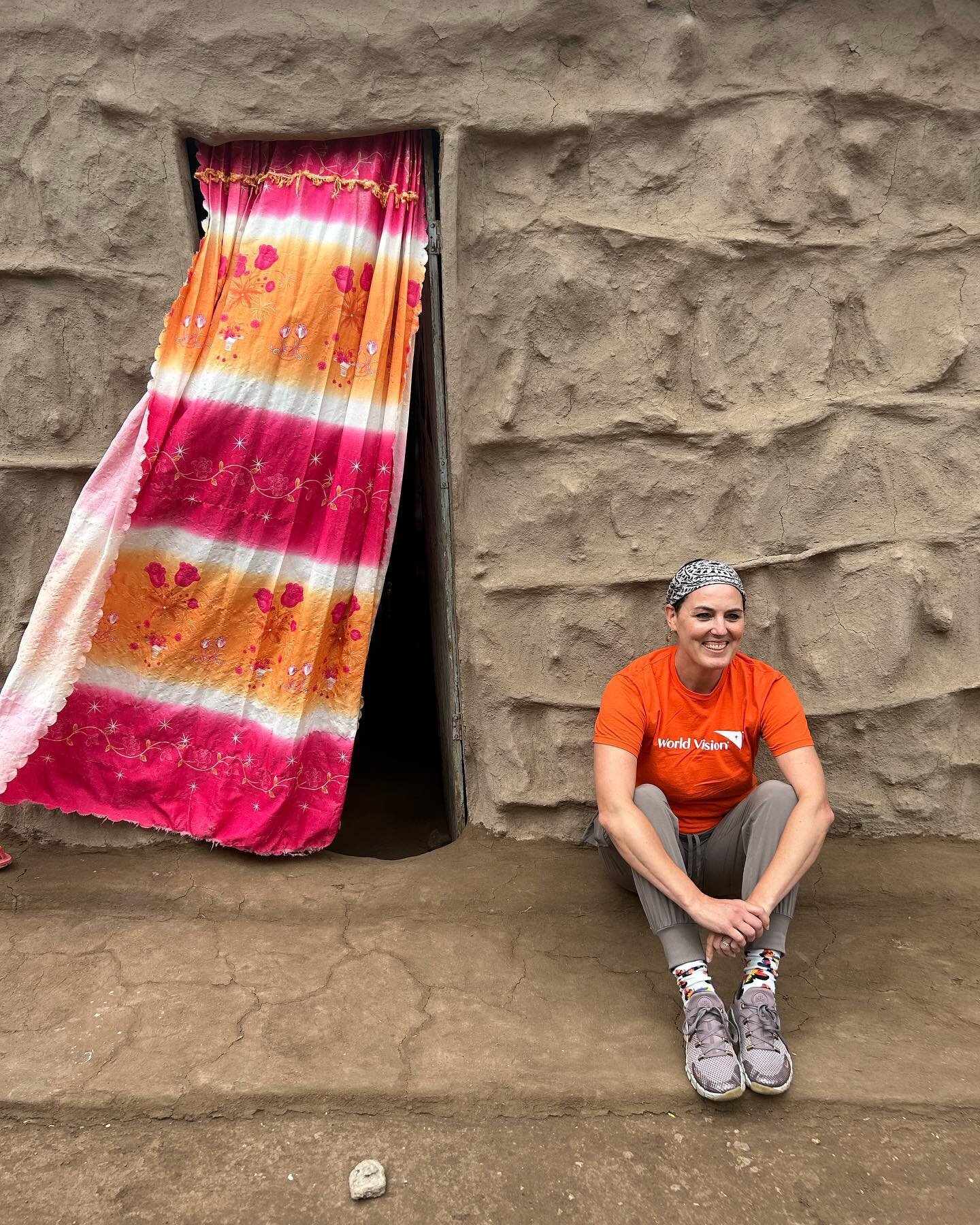 Home now after a week with an incredible team in Tanzania! I am smiling so big because of all the people I got to meet and spend time with. So warm and welcoming. So much of God&rsquo;s love. And because the curtain matches my T-shirt! Thanks to Jon 