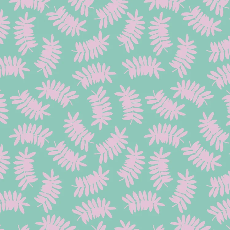 Soft Tropical Hand-sketch, Manipulation in Illustrator