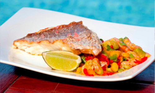 Snapper with Mango Salsa