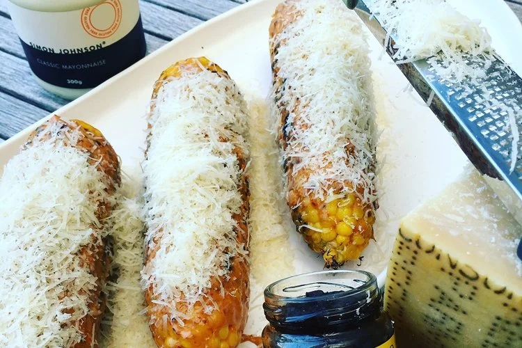 Mexican BBQ corn