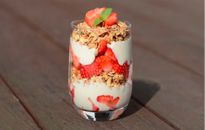 Vanilla Berry Crunch Parfait