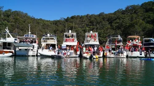 Bobbin Heads Host a BARBECURE on the Water 