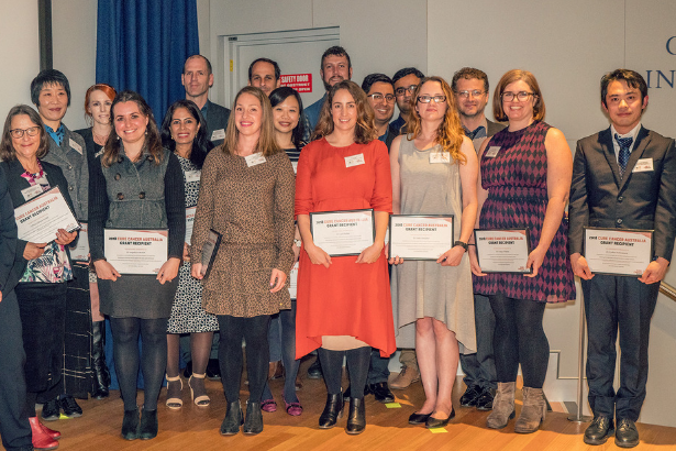 Our Class of 2018 at our annual Researcher Symposium and Showcase.