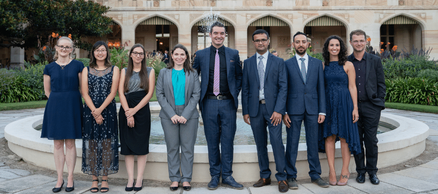 A few of our Researchers at Government House, Sydney in March 2019.