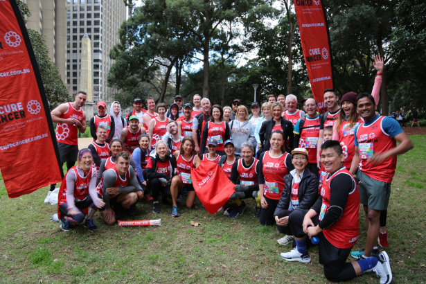 Team Cure Cancer raises a tremendous $101,007 at City2Surf!