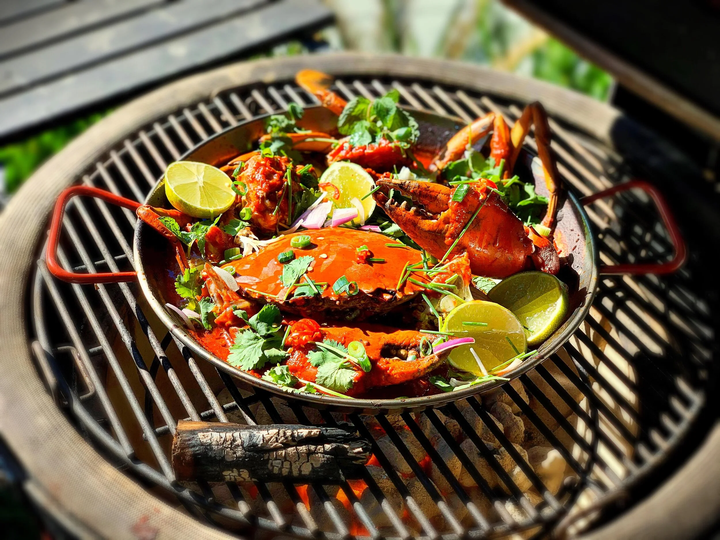 Bloody Mary Mud Crabs by Adam Roberts