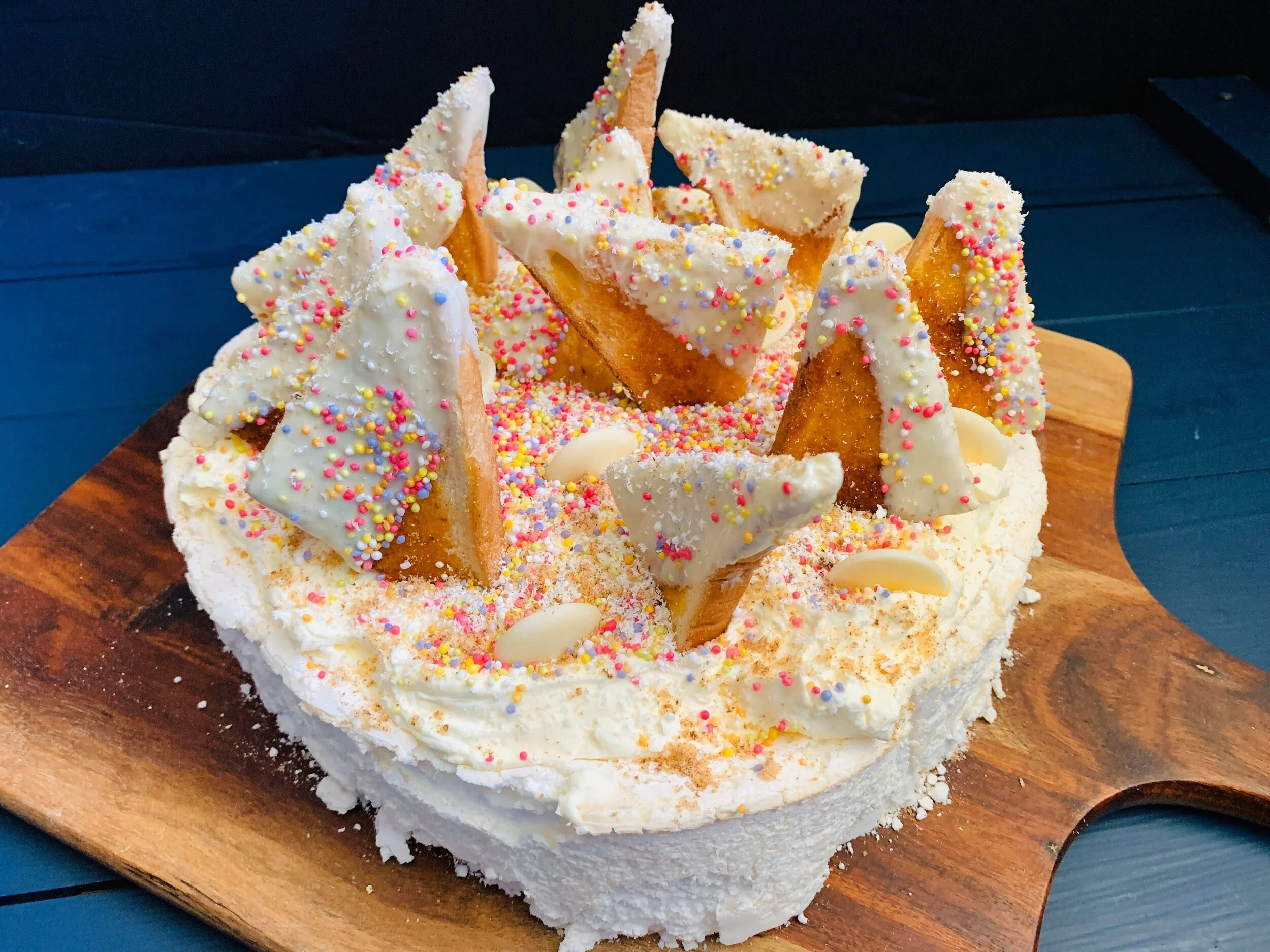  Adam Moore's BBQ Fairy Bread Pavlova