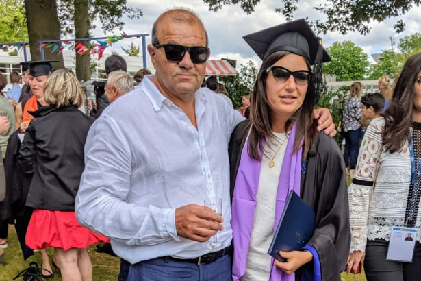  Theo and daughter, Alexandra 