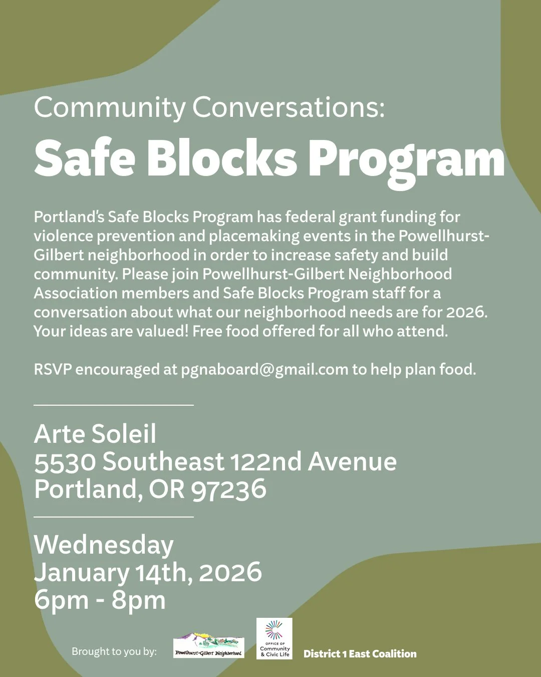 Community Conversation - Safe Blocks Program