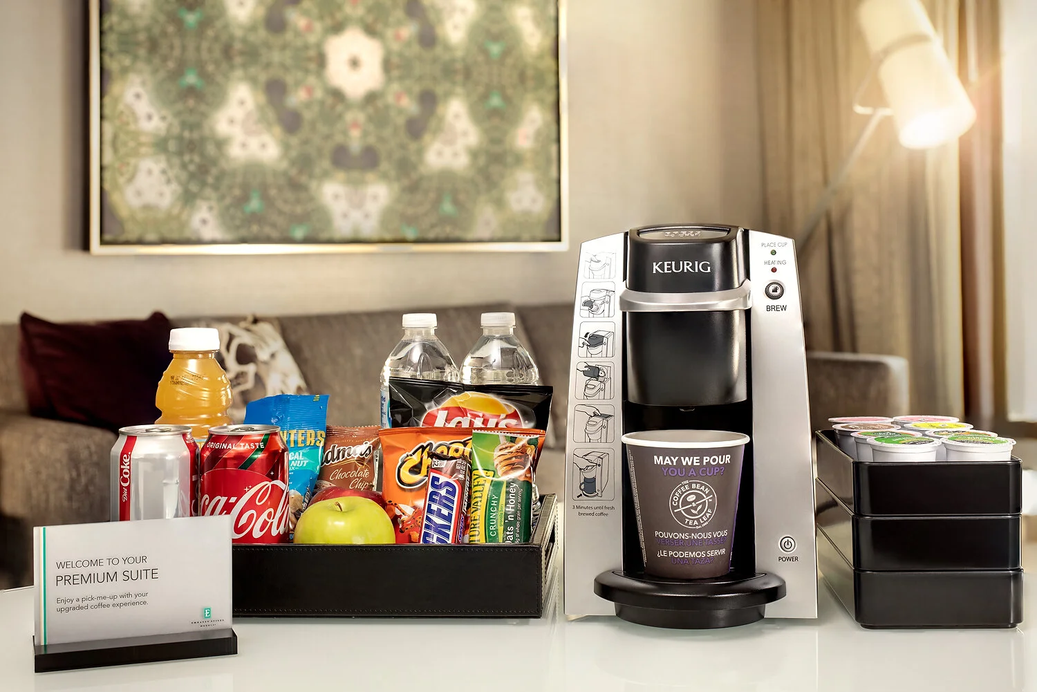 Crystal City Embassy Suites premium snacks a.JPG