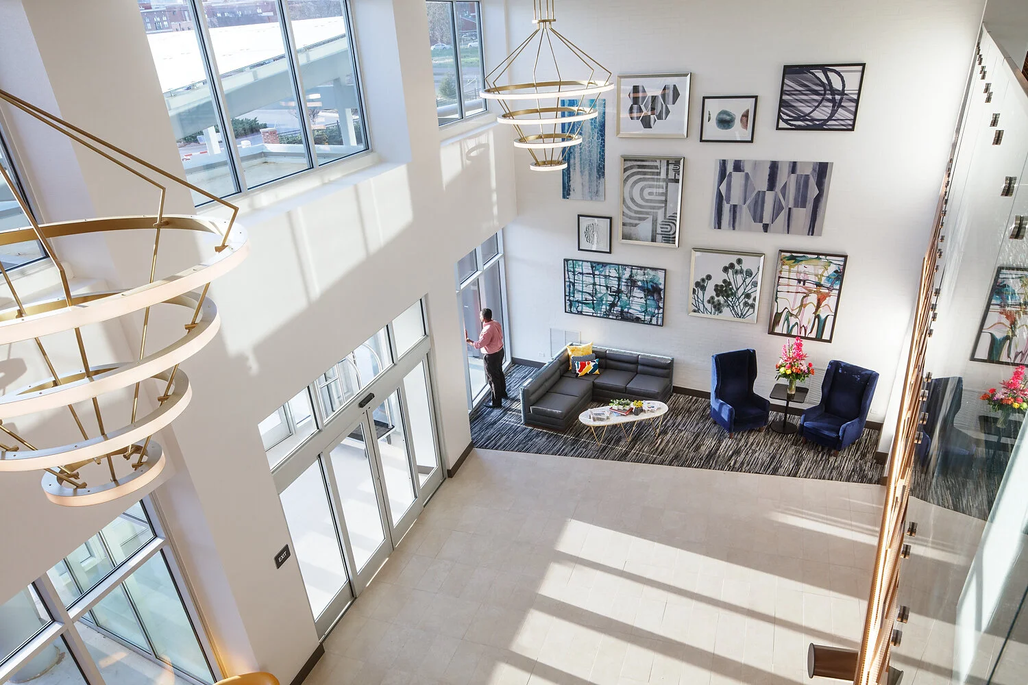 lobby from second floor.JPG