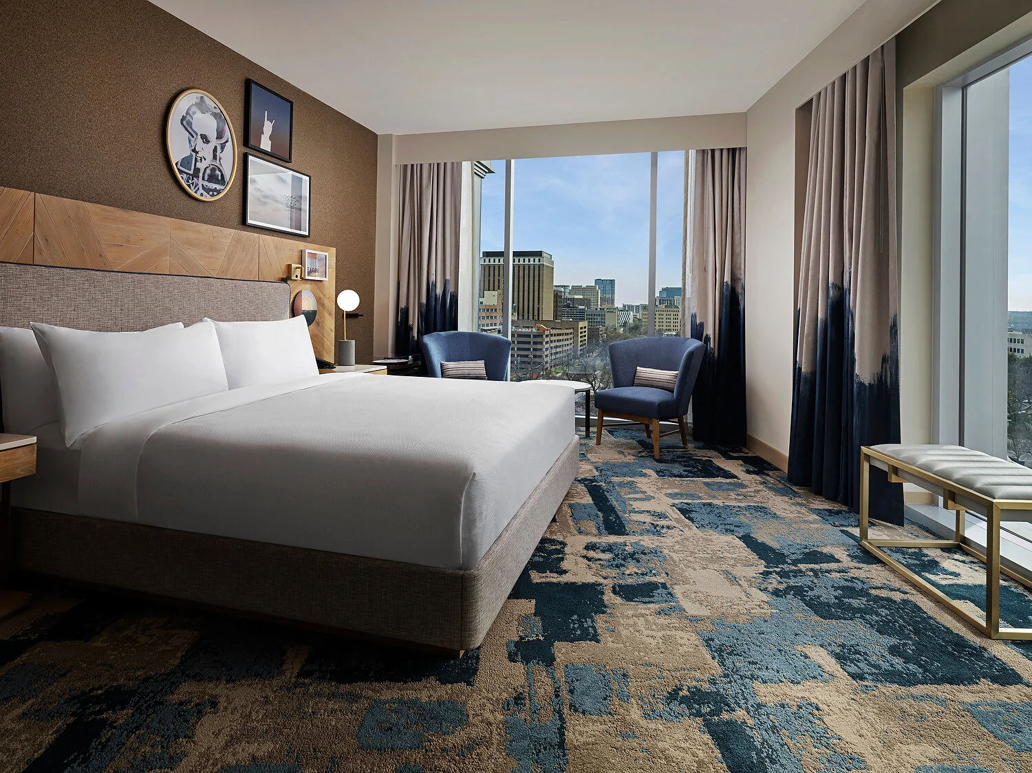 Austin 814 Otis studio suite bedroom.JPG