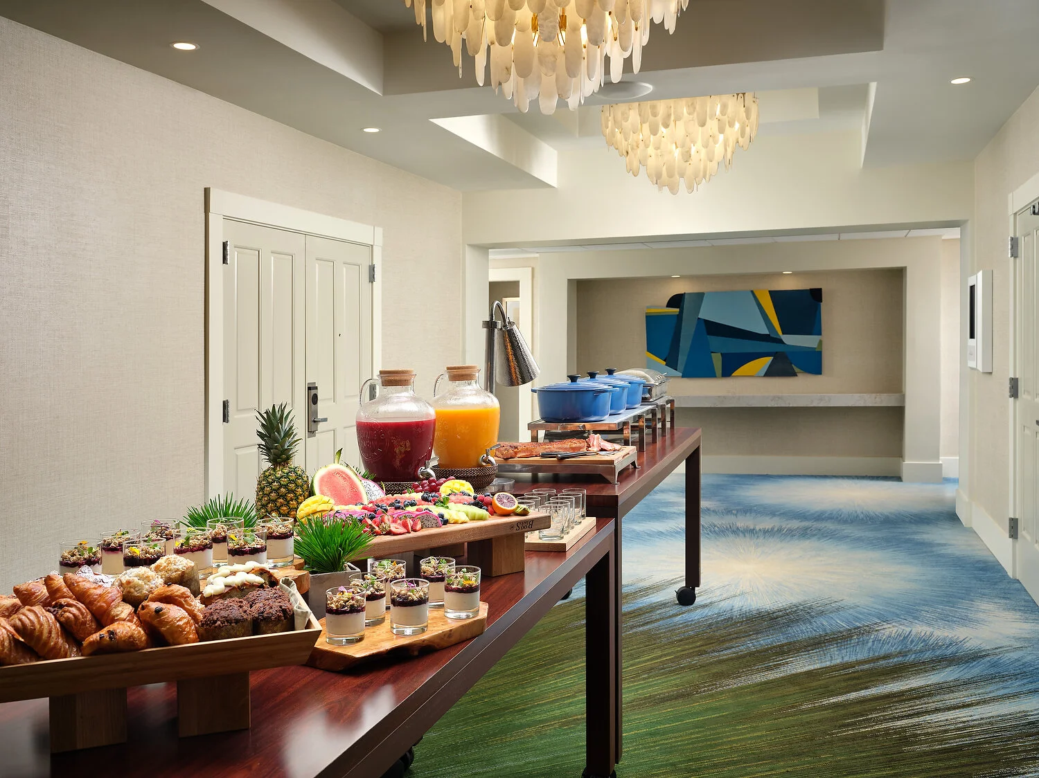 Del Coronado prefunction with foodA.JPEG