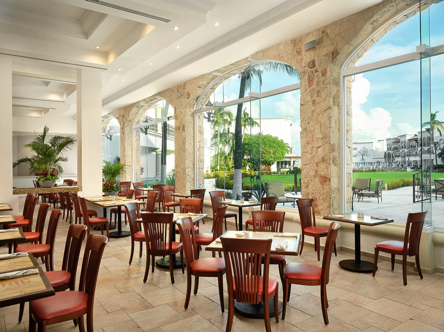 Hilton PDC two tier restaurant.JPEG