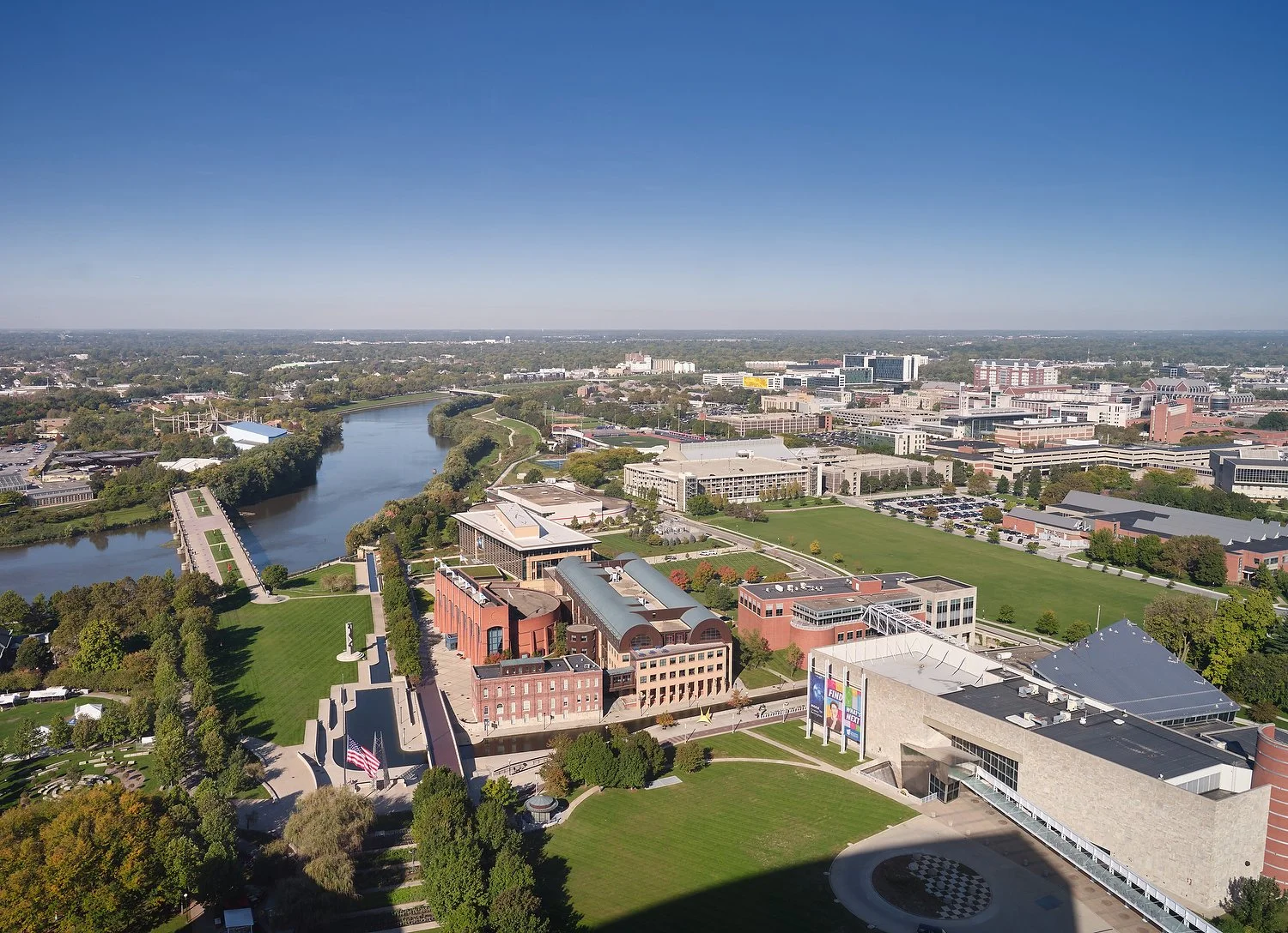 JW Marriott Indianapolis skyline view.JPG