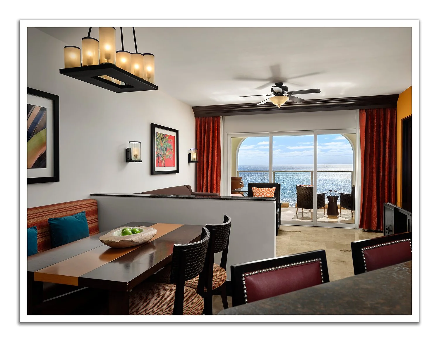 Cabo 3303a premiere 1 bedroom villa living kitchen.JPEG