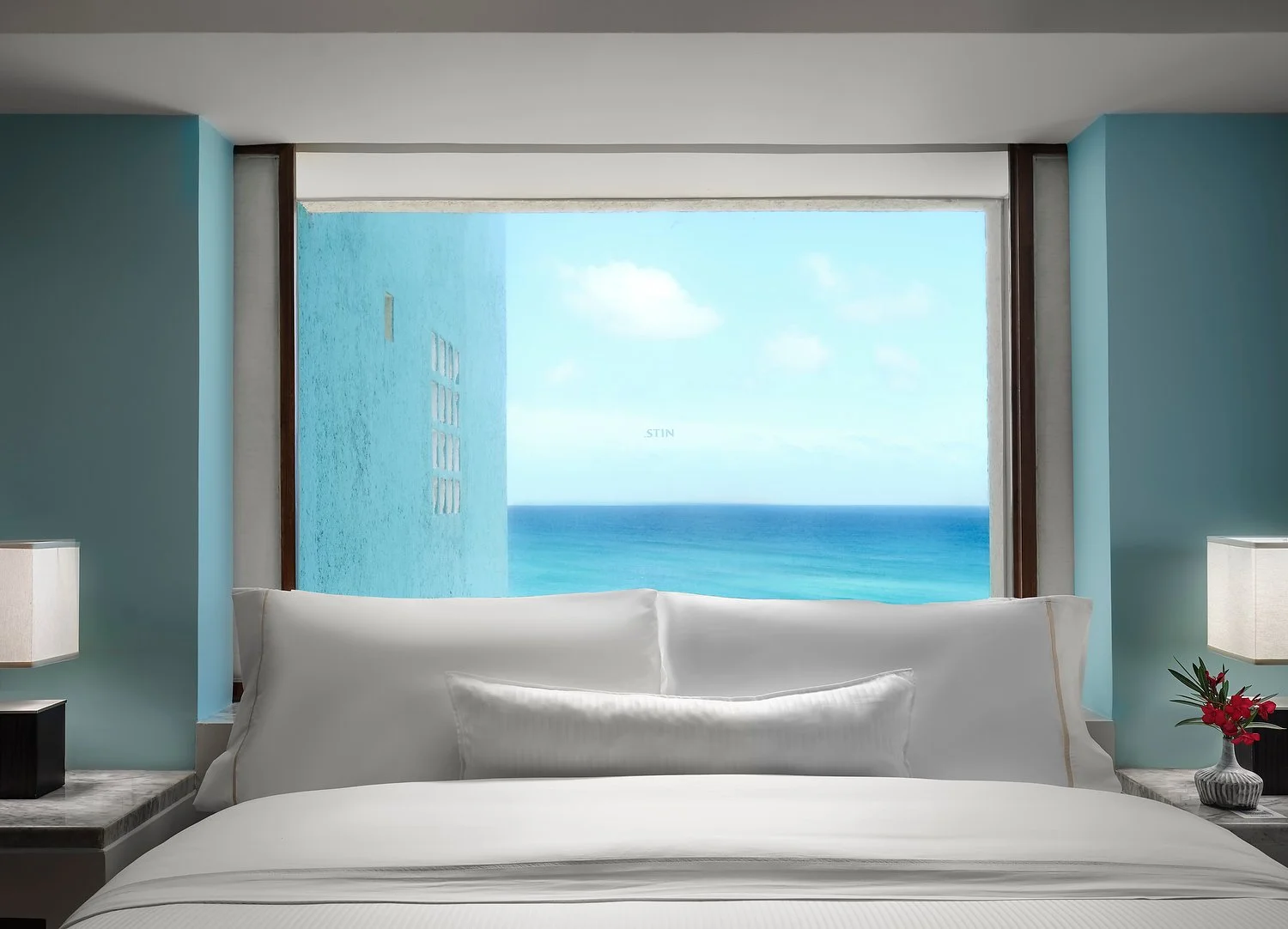 Westin Cancun 2705 presidential suite bedroom  headboard.JPEG