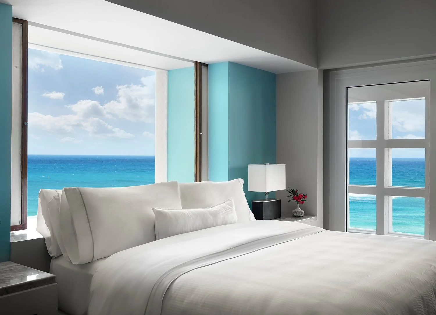 Westin Cancun 2705 presidential suite bedroom.JPEG