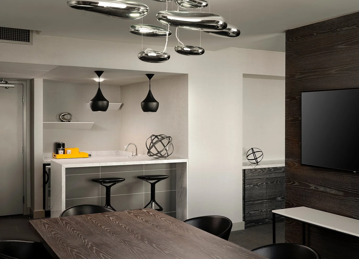 LAX Hyatt Regency studio king wet bar.JPEG